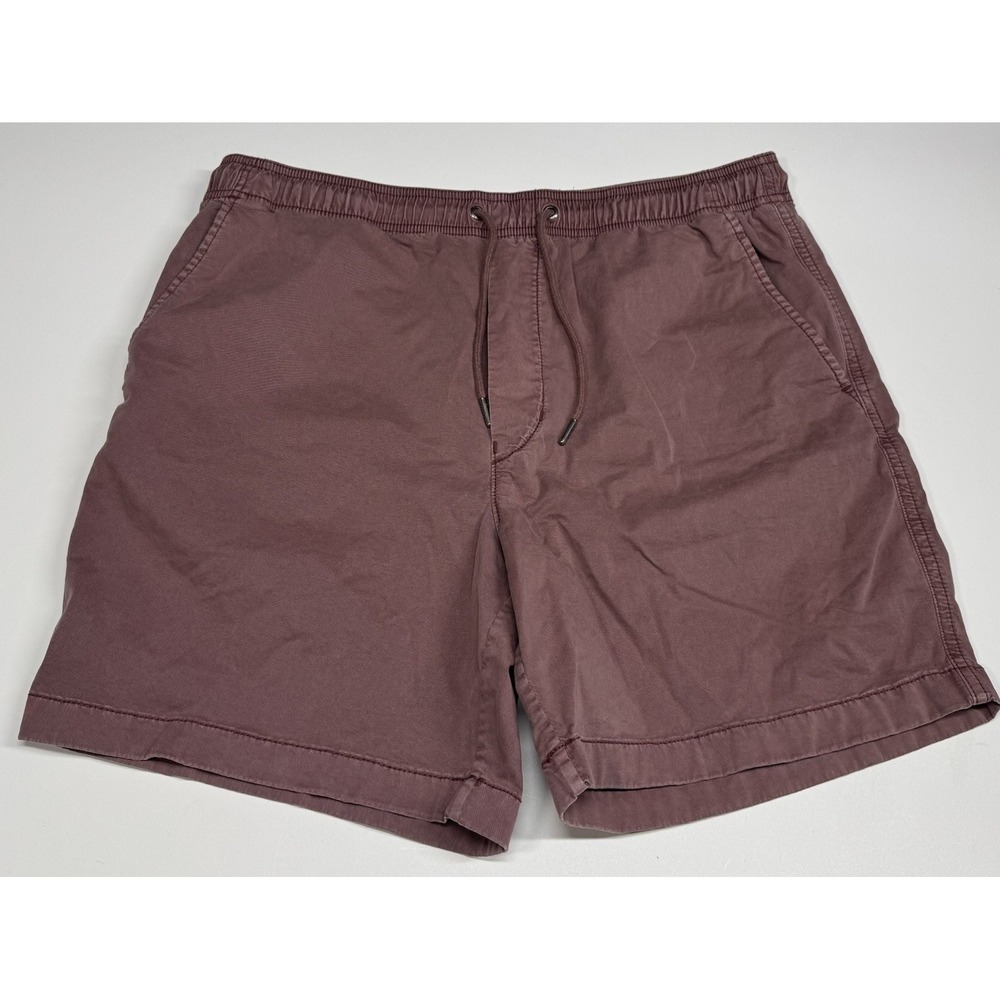 American Eagle Flex Shorts Men's Size Medium Muted Red Inseam 6" Stretch Pockets